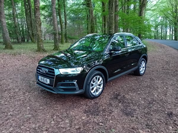 Audi Q3 SUV, Diesel, 2018, Black