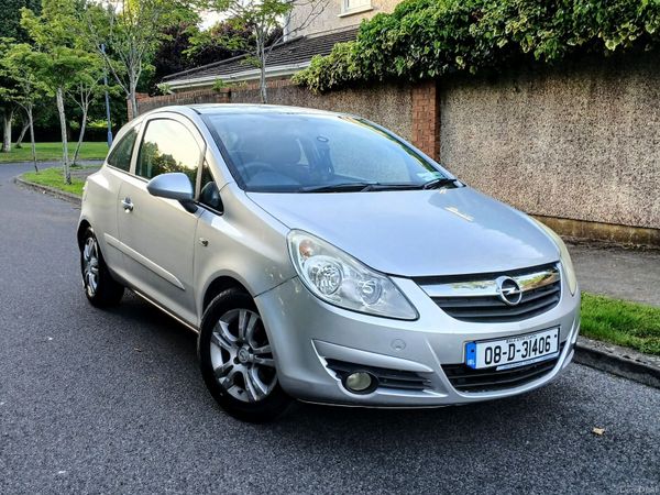 Opel Corsa Hatchback, Petrol, 2008, Silver