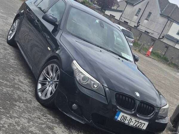 BMW 5-Series Saloon, Diesel, 2008, Black