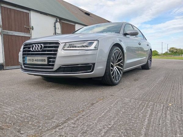 Audi A8 Saloon, Diesel, 2017, Silver