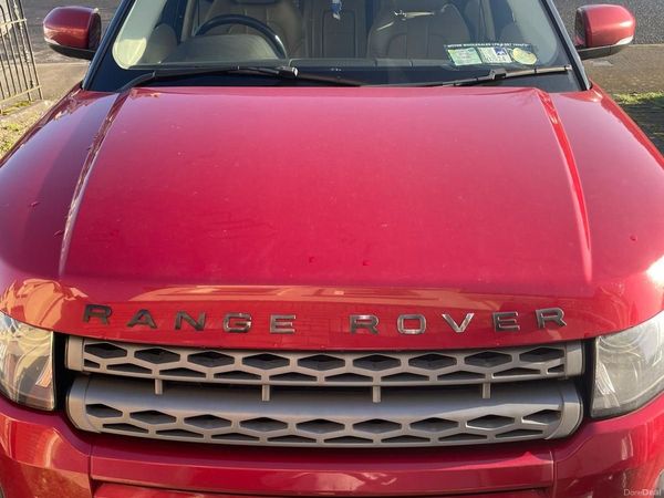 Land Rover Range Rover Evoque SUV, Diesel, 2012, Red