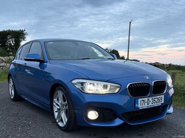 BMW 1-Series Hatchback, Diesel, 2017, Blue