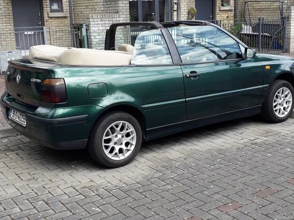 Volkswagen Golf Convertible, Petrol, 1999, Green
