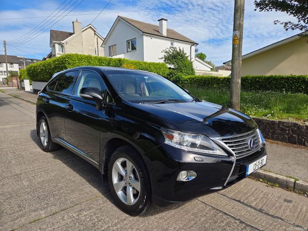 Lexus RX SUV, Petrol Hybrid, 2013, Black