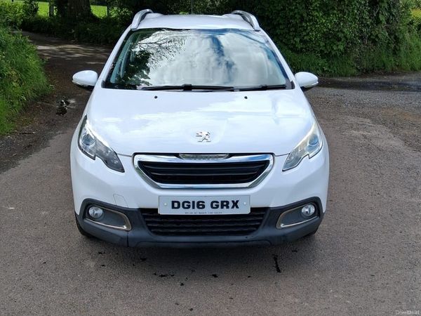 Peugeot 2008 Hatchback, Diesel, 2016, White