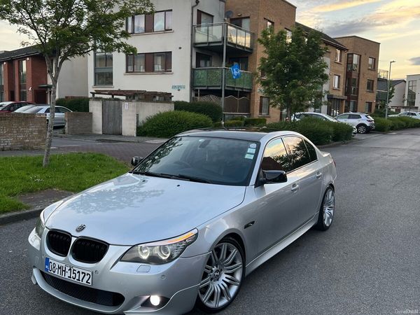 BMW 5-Series Saloon, Diesel, 2008, Silver