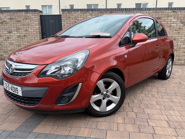 Vauxhall Corsa Hatchback, Petrol, 2013, Orange