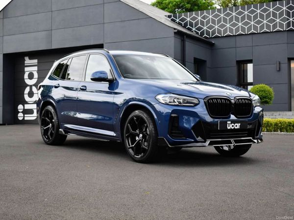 BMW X3 SUV, Diesel Hybrid, 2022, Blue