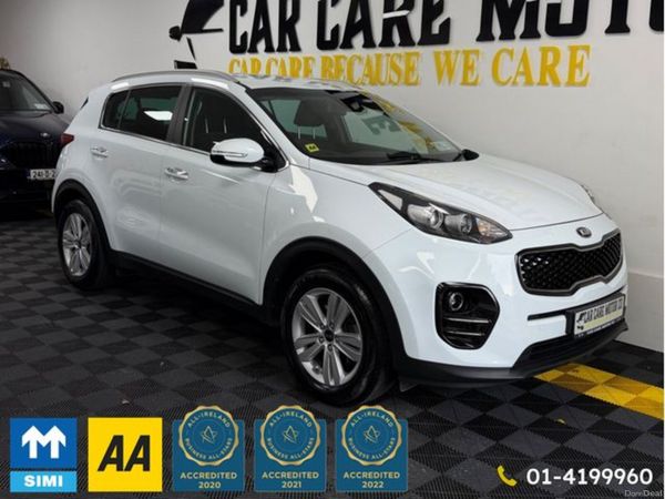 Kia Sportage MPV, Diesel, 2016, White
