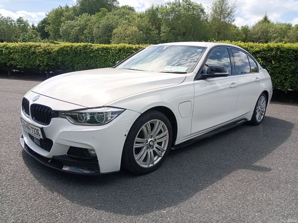 BMW 3-Series Saloon, Petrol Plug-in Hybrid, 2016, White