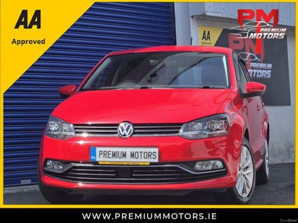 Volkswagen Polo Hatchback, Petrol, 2018, Red