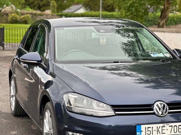 Volkswagen Golf Hatchback, Petrol, 2015, Blue