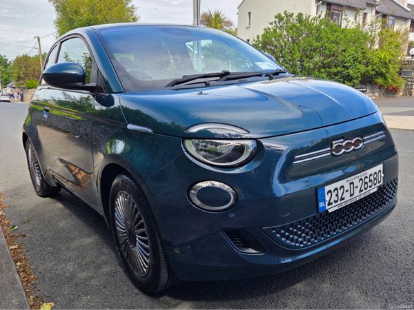 Fiat 500e Hatchback, Electric, 2023, Green