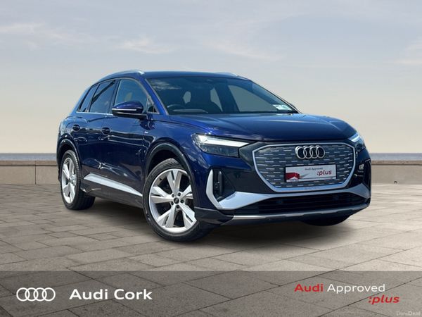 Audi Q4 e-tron SUV, Electric, 2024, Blue