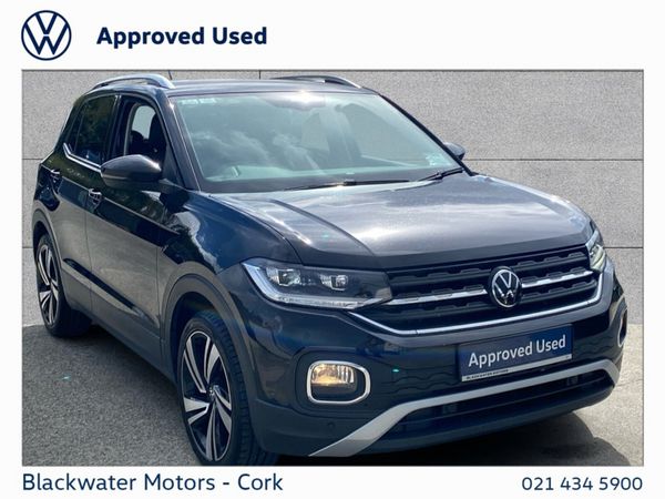Volkswagen T-Cross SUV, Petrol, 2024, Black