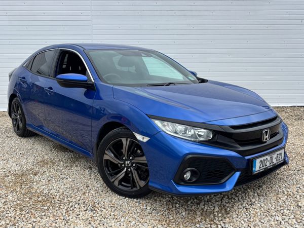 Honda Civic Hatchback, Petrol, 2020, Blue