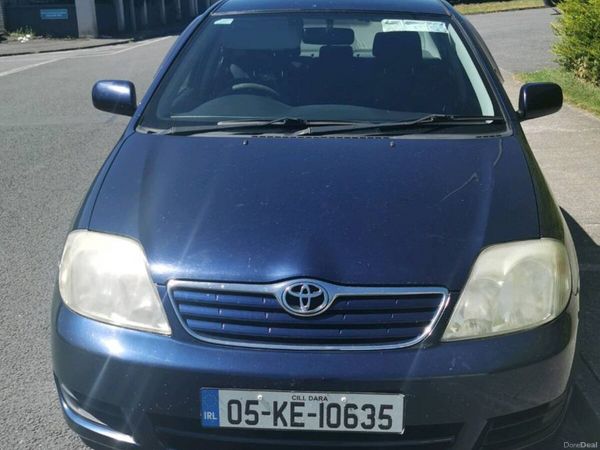 Toyota Corolla Saloon, Diesel, 2005, Blue