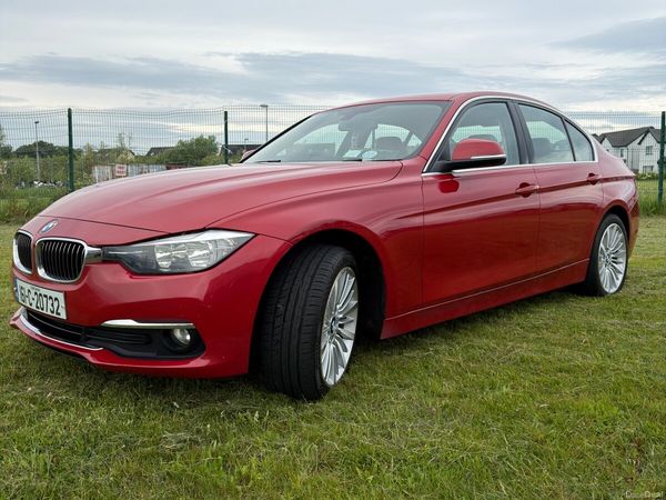 BMW 3-Series Saloon, Diesel, 2016, Red