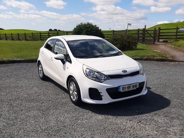 Kia Rio Hatchback, Petrol, 2015, White