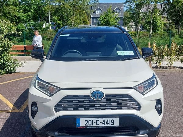 Toyota RAV4 SUV, Petrol Hybrid, 2020, White