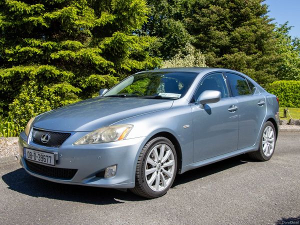 Lexus IS Saloon, Petrol, 2008, Blue