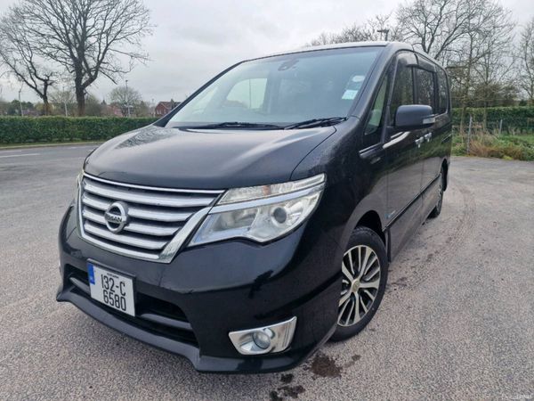 Nissan Serena MPV, Petrol Hybrid, 2013, Black