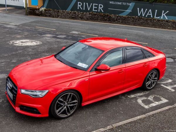 Audi A6 Saloon, Diesel, 2018, Red