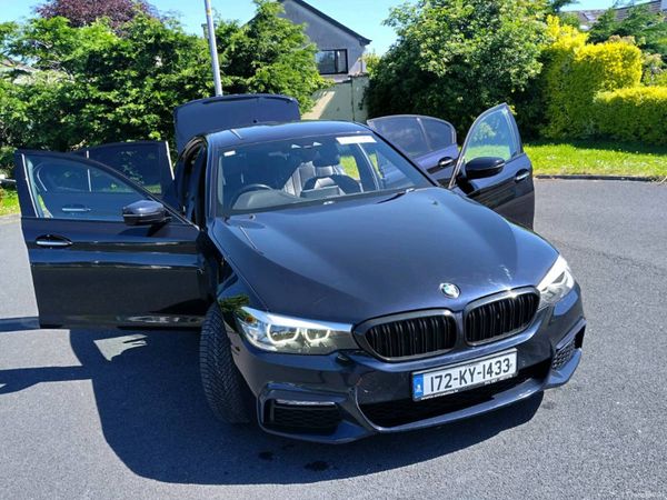 BMW 5-Series Saloon, Diesel, 2017, Black