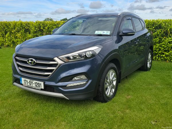Hyundai Tucson SUV, Diesel, 2017, Blue