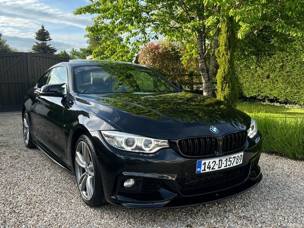 BMW 4-Series Coupe, Diesel, 2014, Black