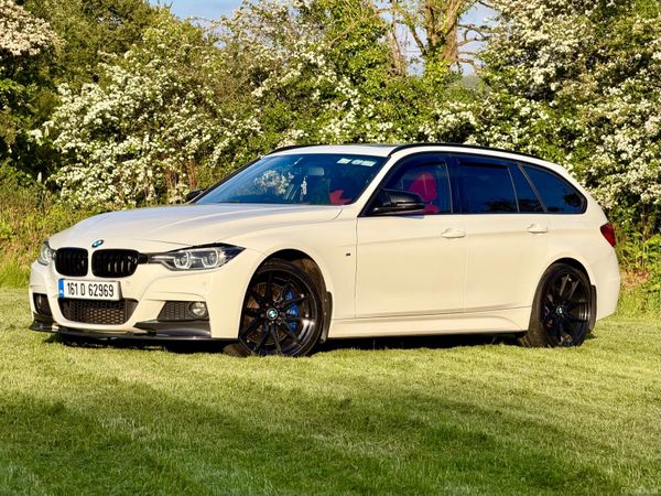 BMW 3-Series Estate, Diesel, 2016, White