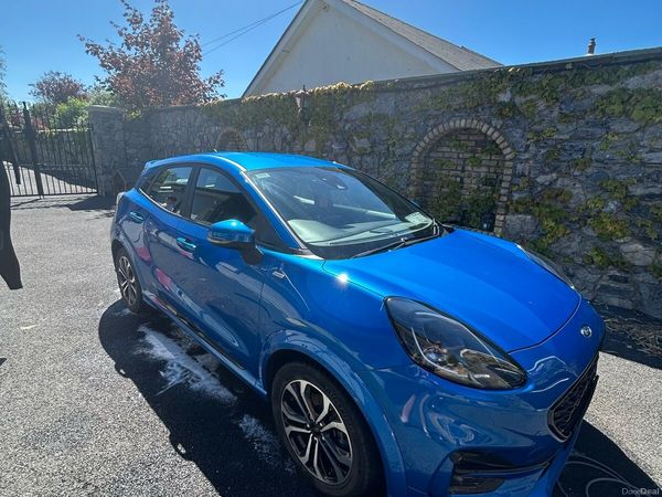 Ford Puma MPV, Petrol Hybrid, 2020, Blue