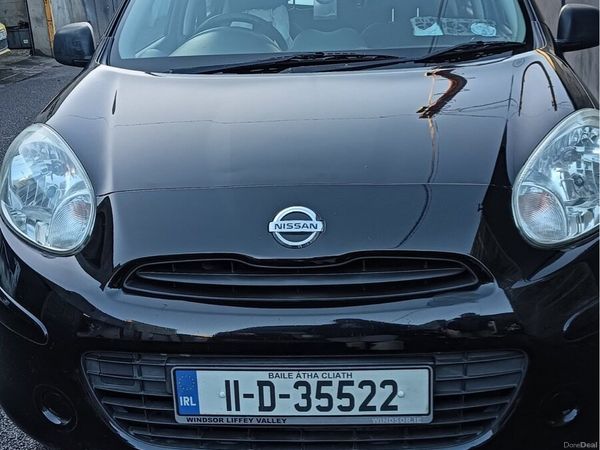 Nissan Micra Hatchback, Petrol, 2011, Black