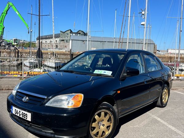 Honda Civic Saloon, Petrol, 2004, Black