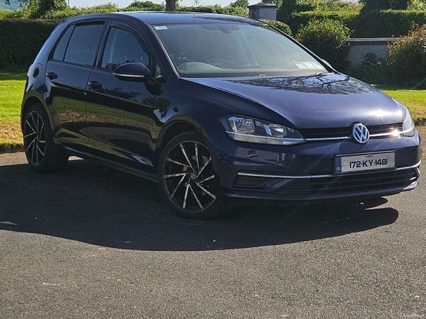 Volkswagen Golf Hatchback, Diesel, 2017, Blue