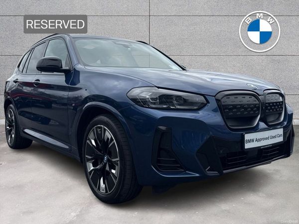 BMW iX3 SUV, Electric, 2023, Blue