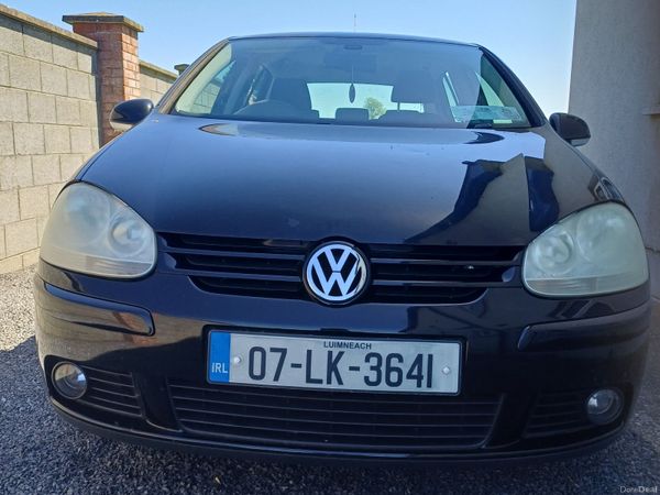 Volkswagen Golf Hatchback, Petrol, 2007, Black