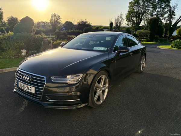 Audi A7 Hatchback, Diesel, 2015, Black