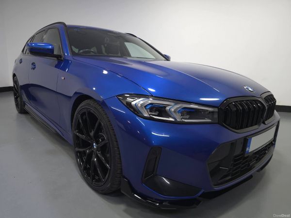 BMW 3-Series Estate, Diesel, 2023, Blue