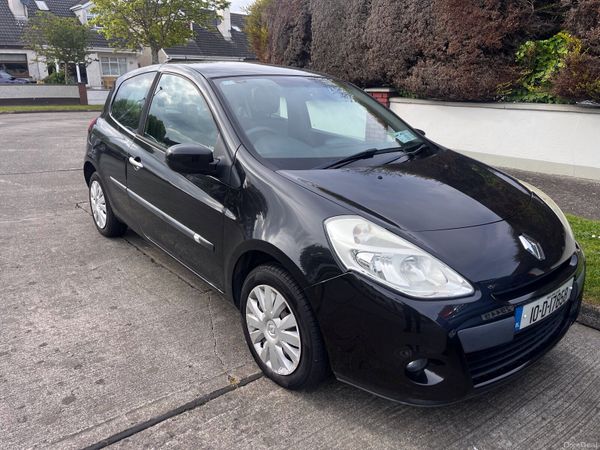 Renault Clio Hatchback, Ethanol Petrol, 2010, Black