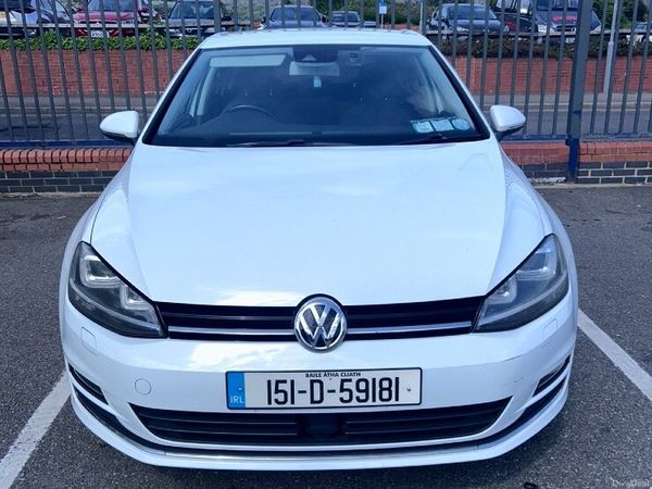 Volkswagen Golf Hatchback, Petrol, 2015, White