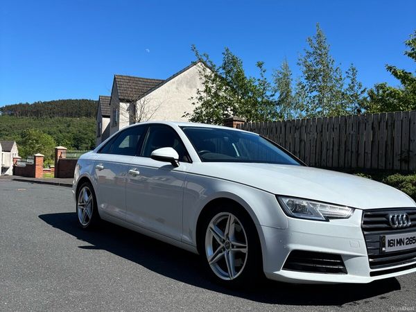 Audi A4 Saloon, Diesel, 2016, White