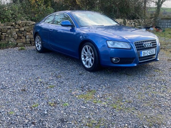 Audi A5 Coupe, Diesel, 2009, Blue
