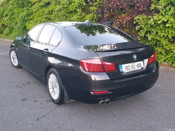 BMW 5-Series Saloon, Diesel, 2014, Brown