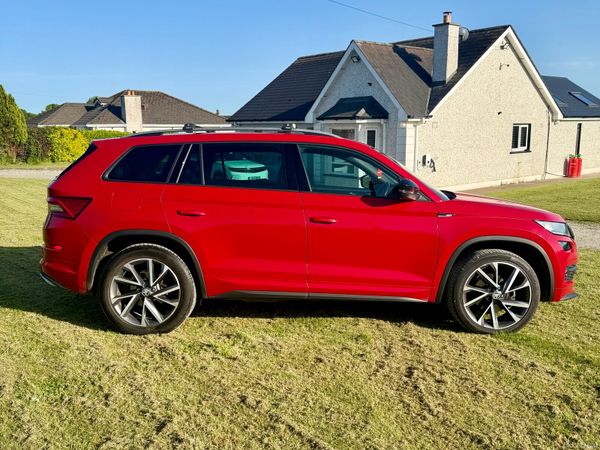 Skoda Kodiaq SUV, Diesel, 2018, Red