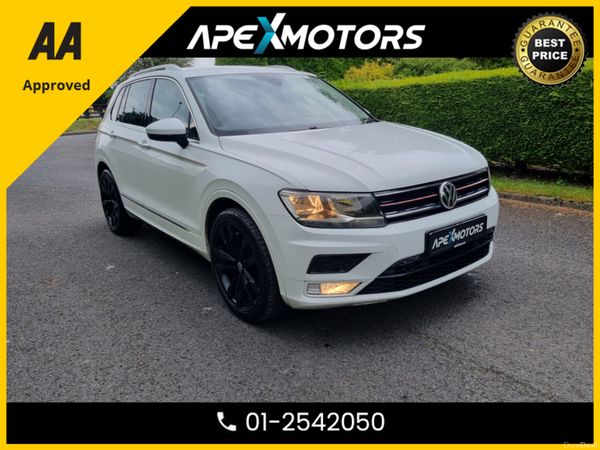 Volkswagen Tiguan SUV, Diesel, 2017, White