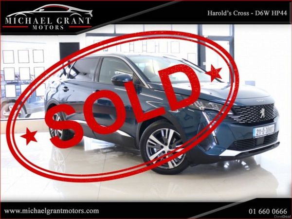 Peugeot 5008 MPV, Diesel, 2021, Blue