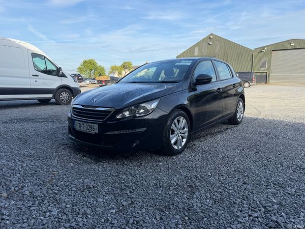 Peugeot 308 Hatchback, Diesel, 2017, Black
