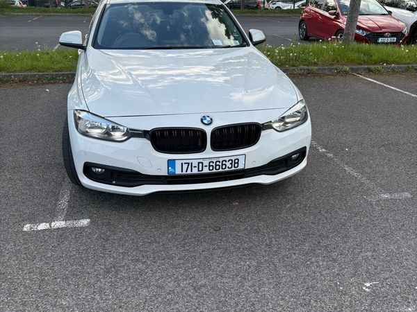 BMW 3-Series Saloon, Diesel, 2017, White