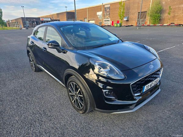 Ford Puma MPV, Petrol Hybrid, 2020, Black